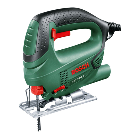 Bosch PST 700 E User manual