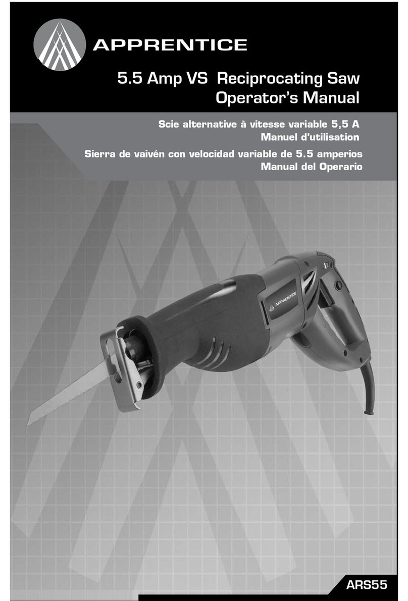 Apprentice ARS55 User manual