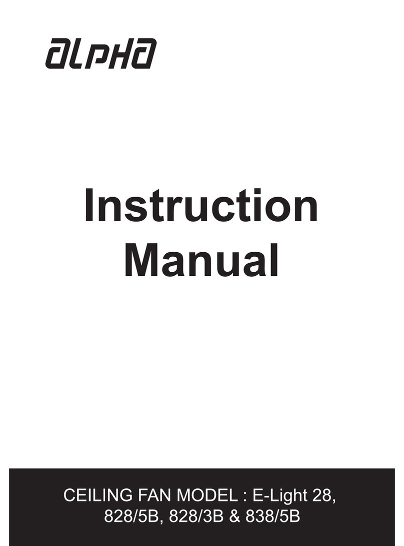 Alpha E-light 28 User manual Alpha E-light 28 User manual