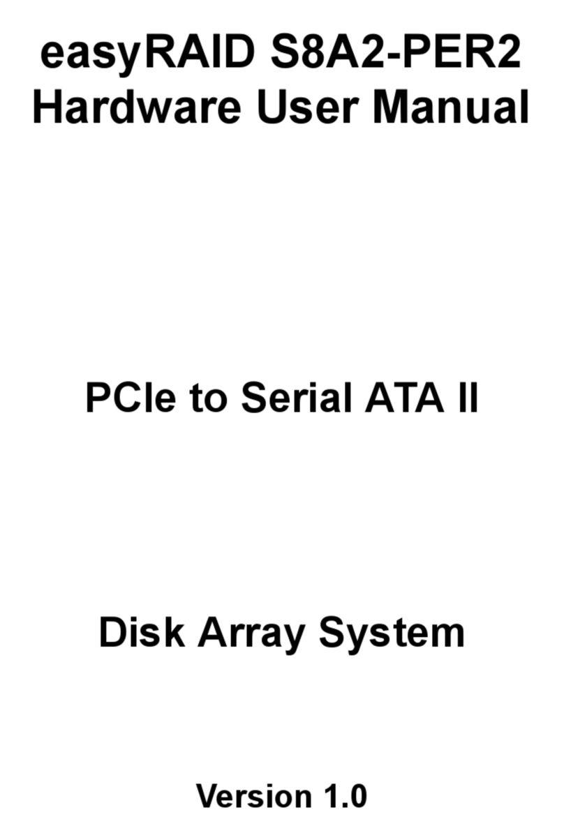 easyRAID S8A2-PER2 Instructions for use