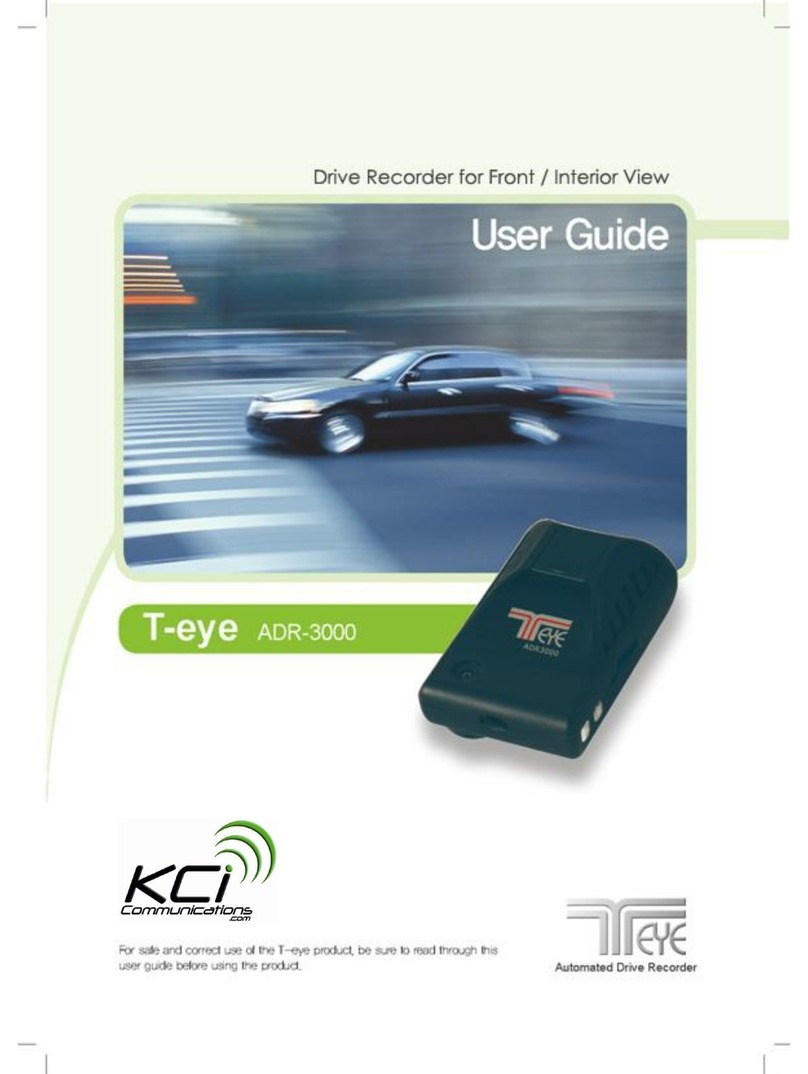 T-Eye ADR-3000 User manual