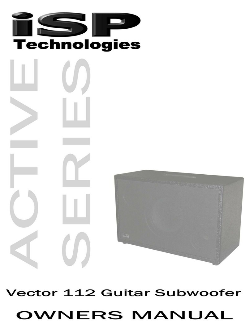 iSP Technologies Vector 112 User manual