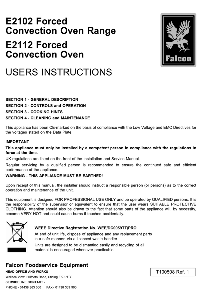 Falcon E2102 User manual