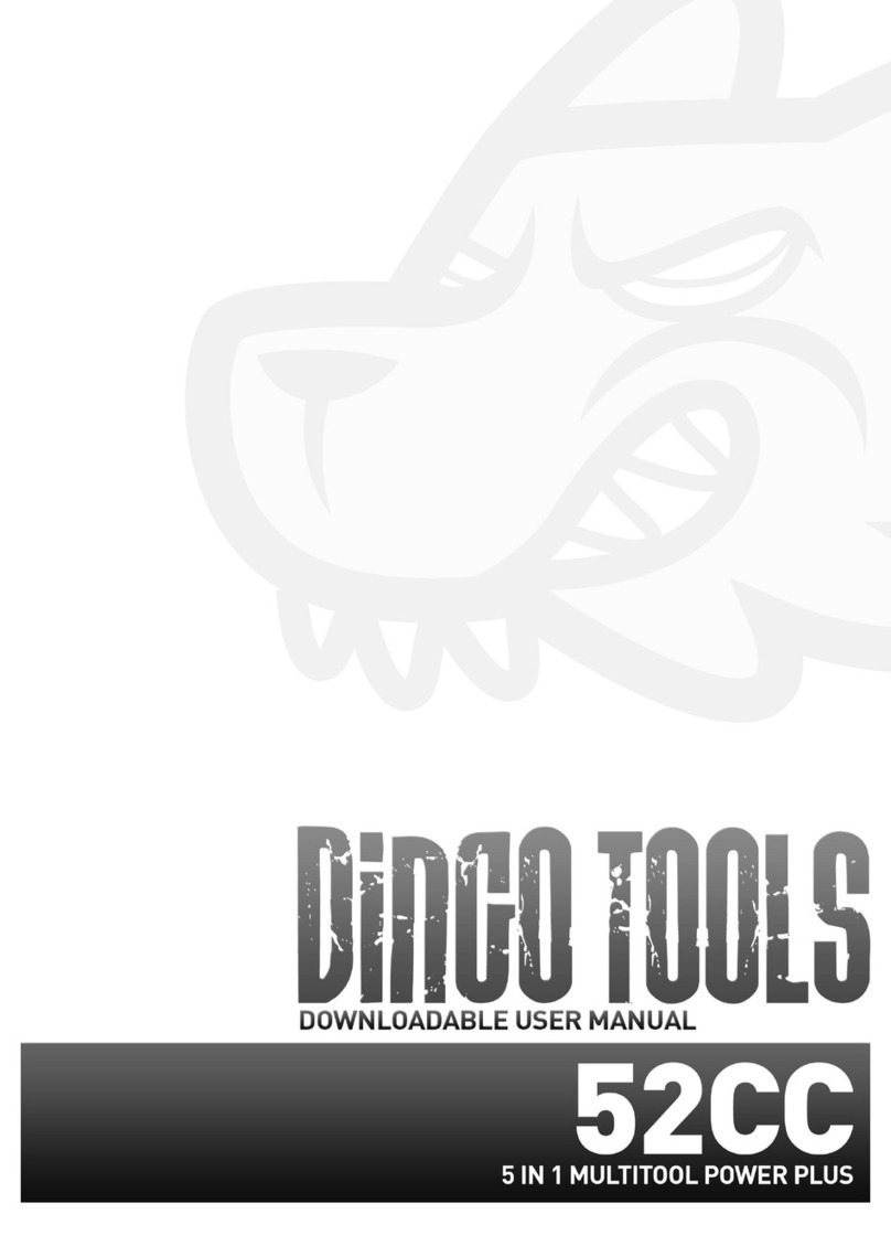 Dingo Tools 52CC User manual