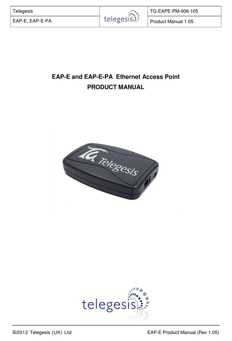 Telegesis EAP-E User manual
