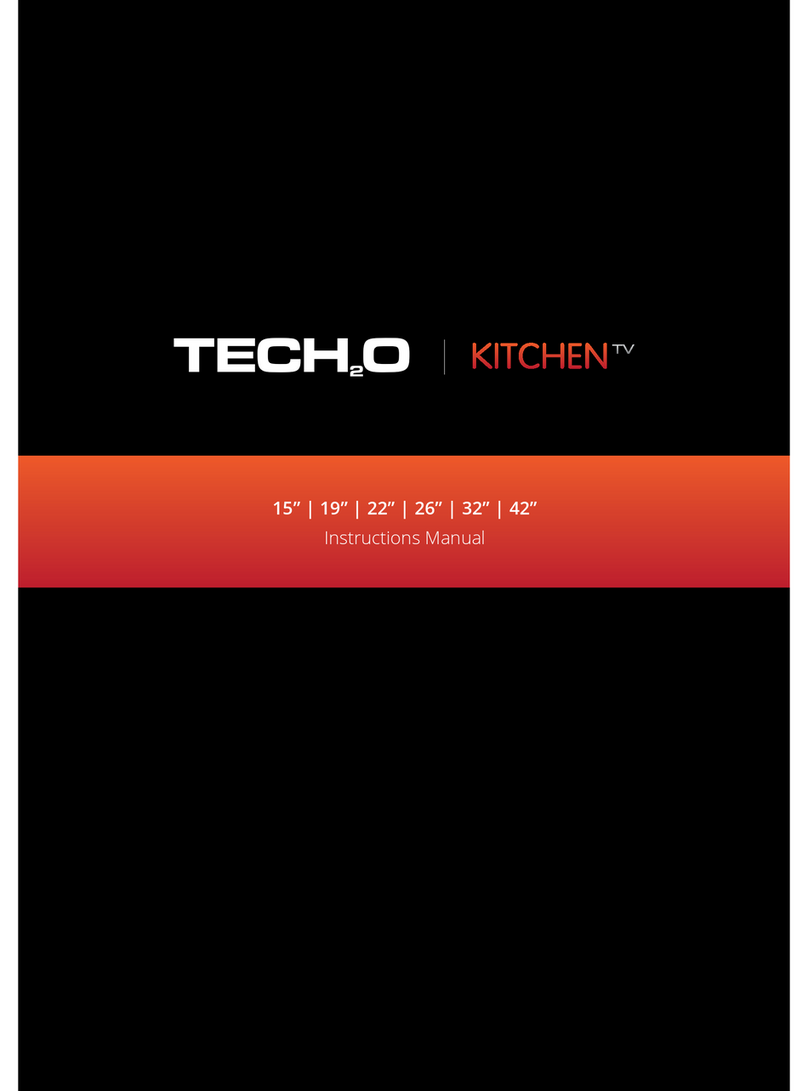 tech2o KitchenTV User manual