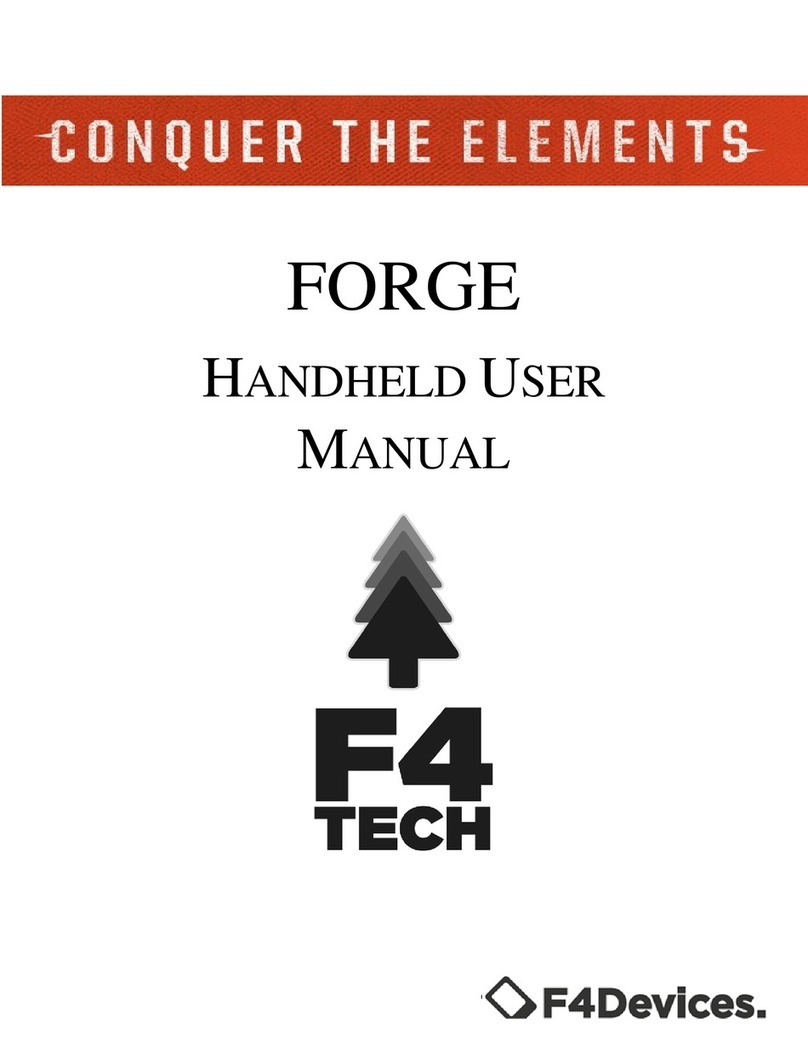 F4 TECH FORGE User manual