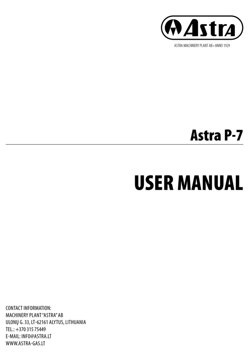 Astra P-7 User manual