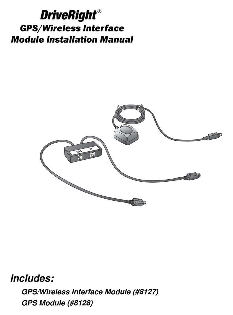 Davis Instruments DriveRight User manual