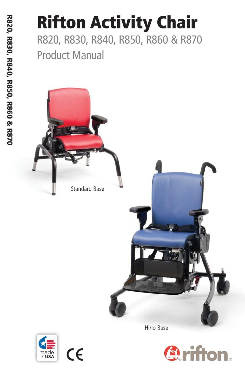 Rifton R820 User manual