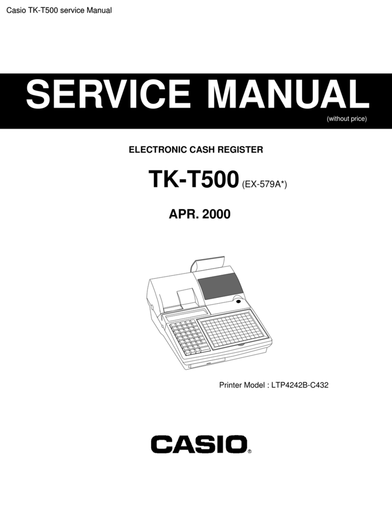 Casio TK-T500 Series User manual