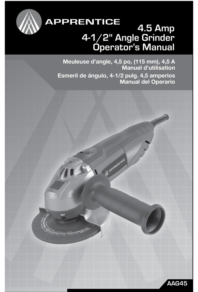 Apprentice AAG45 User manual
