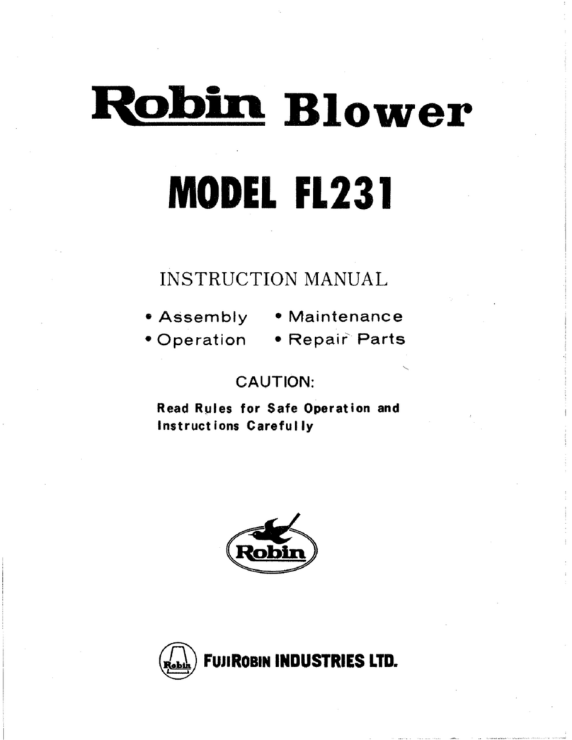Robin FL231 User manual