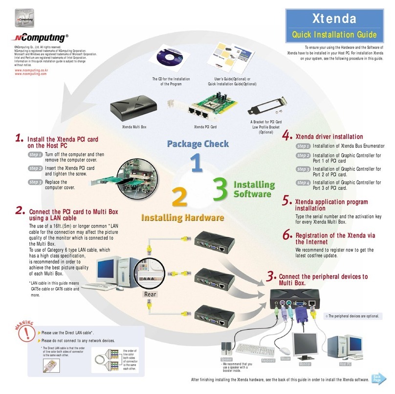 NComputing Xtenda User manual