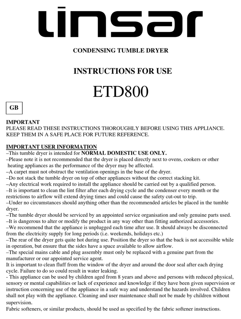 Linsar ETD800 User manual
