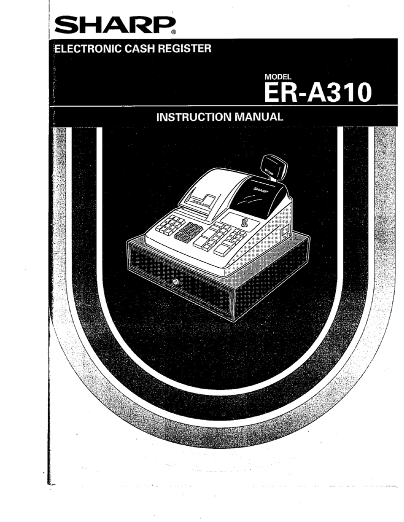 Sharp ER-A310 User manual