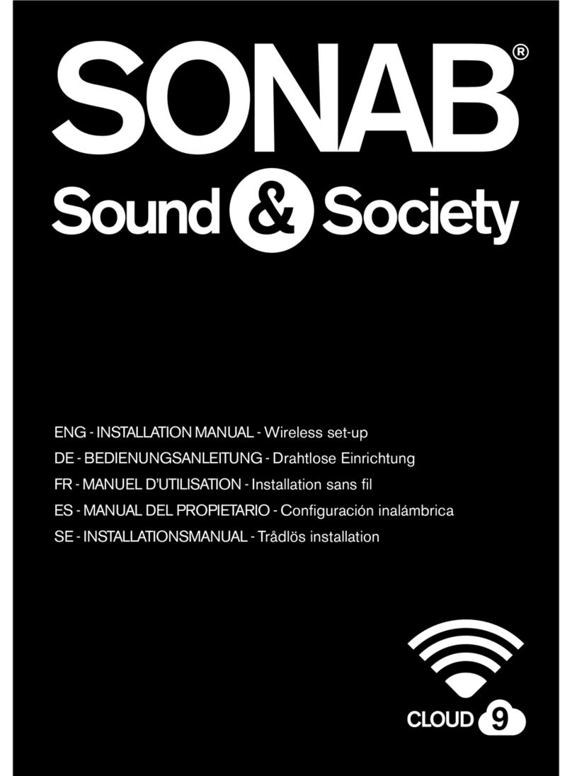 Cloud-9 Sonab User manual