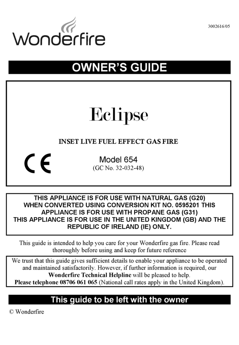 Wonderfire Eclipse 654 User manual