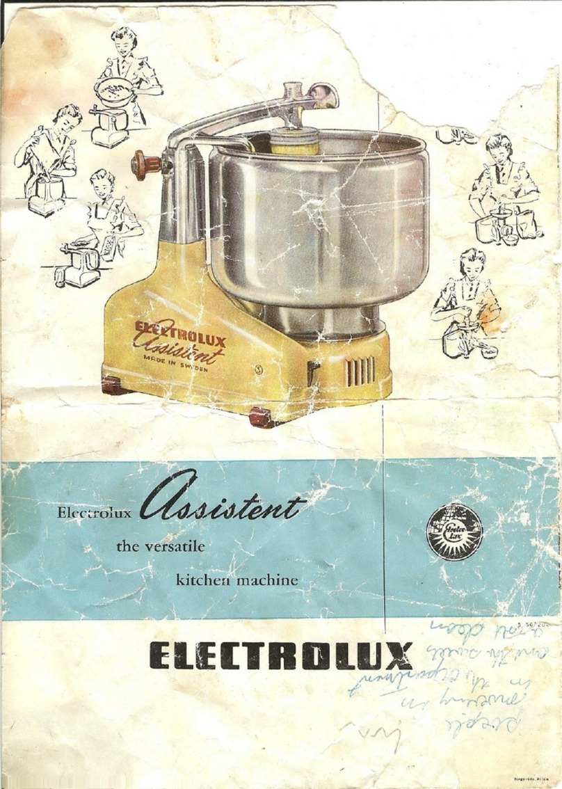 Electrolux Assistent User manual