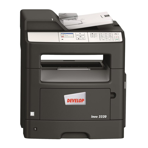 Develop ineo 3320 User manual