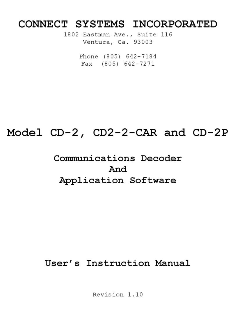 CSI CD-2 Operator's manual