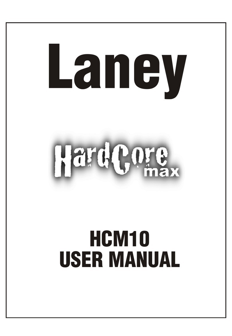 Laney HardCore max HCM10 User manual
