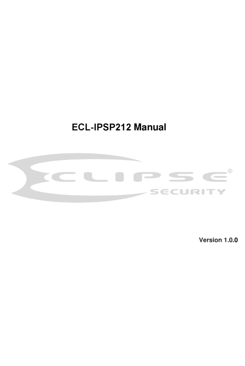 Eclipse Security ECL-IPSP212 User manual