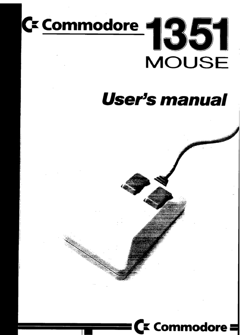 Commodore 1351 User manual