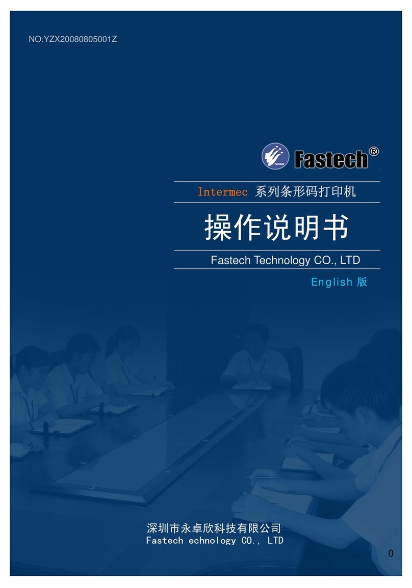 Fastech EasyCoder 4420 User manual