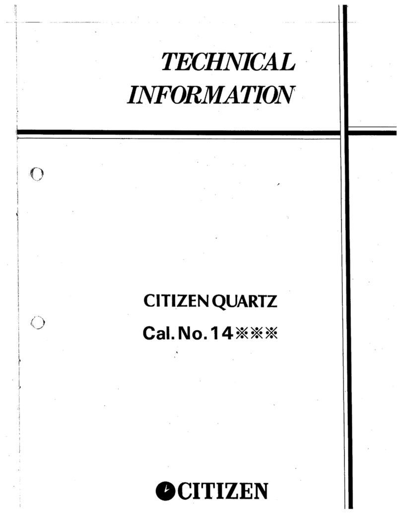 Citizen 1400A-02 Manual