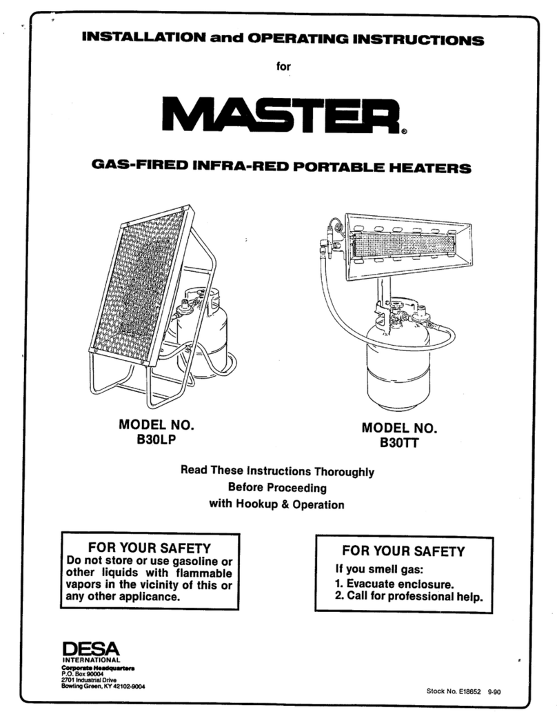 Master B30LP User manual Master B30LP User manual