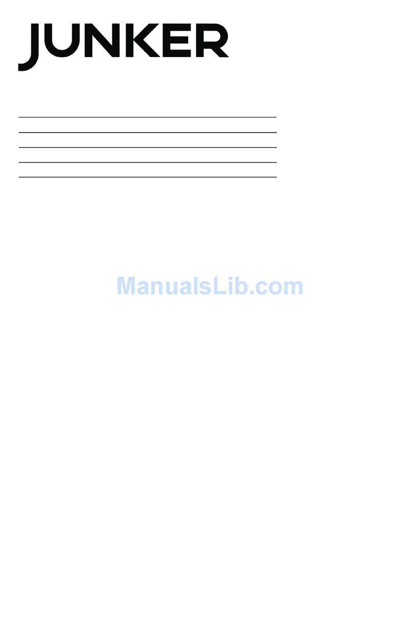 Junker JI36GT50 User manual