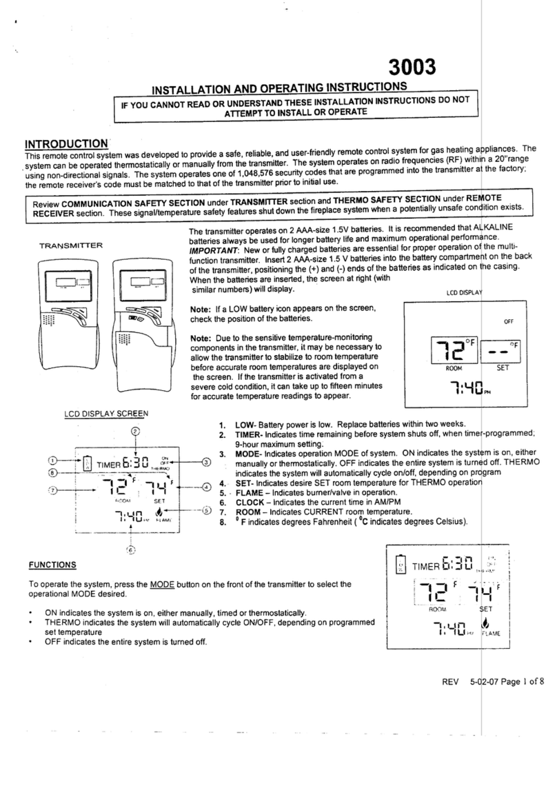 Skytech AC-3003 User manual