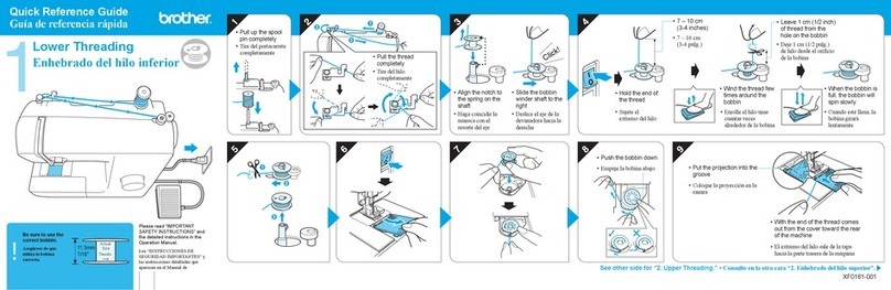 Brother LX2500 User manual