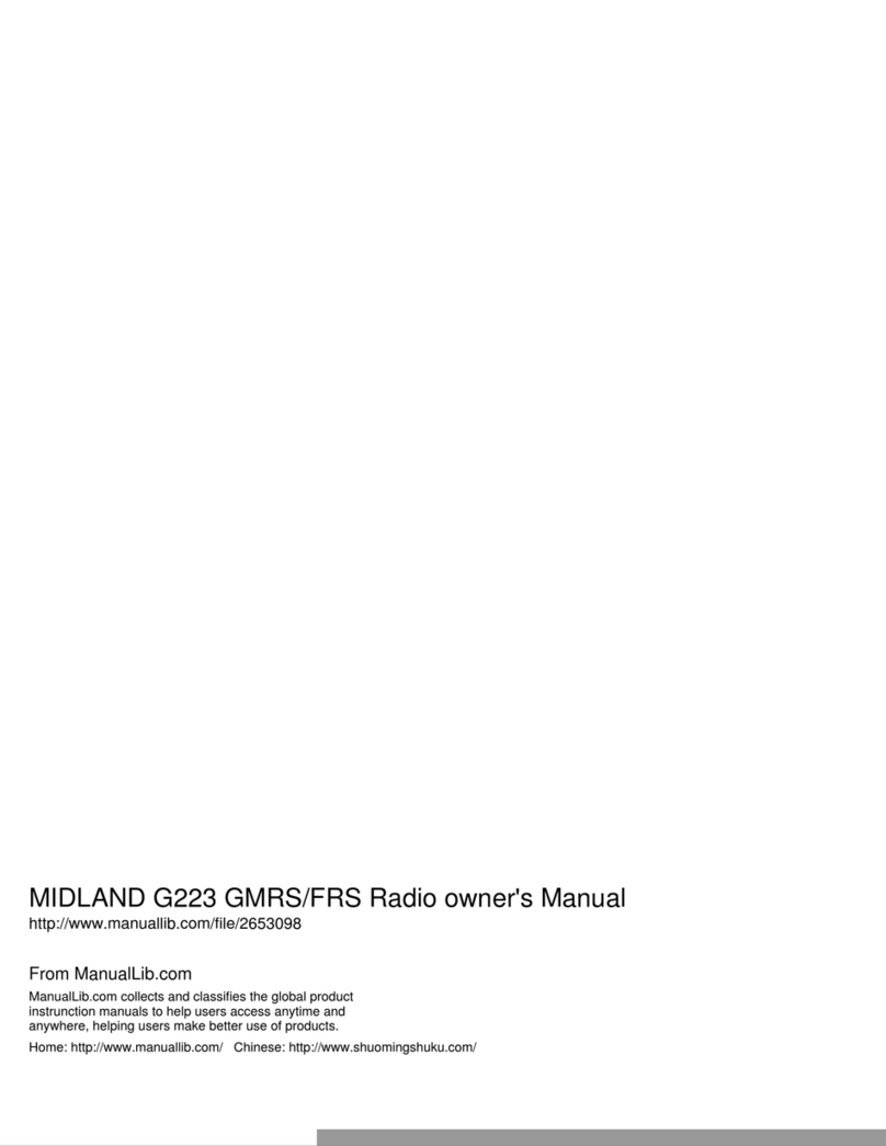 Midland G-223 User manual