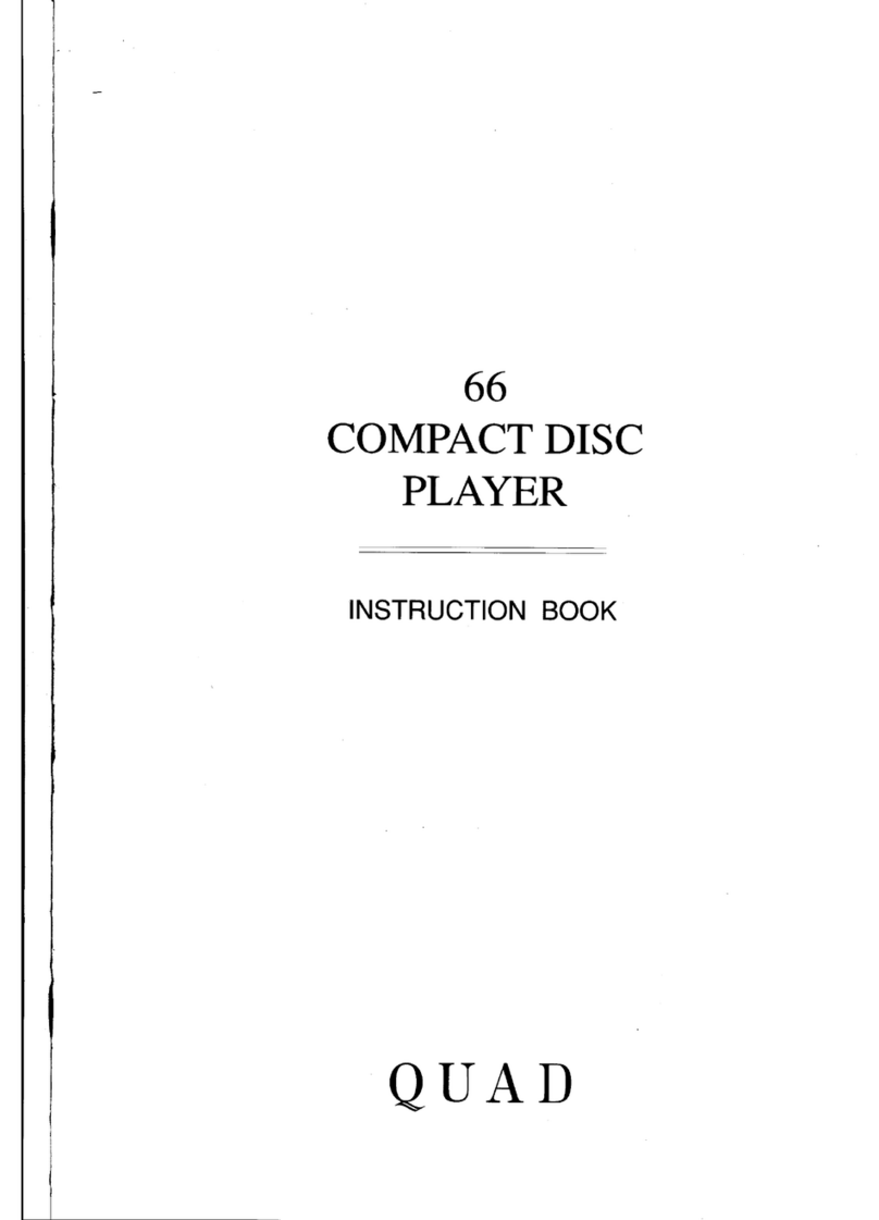 QUAD 66 User manual