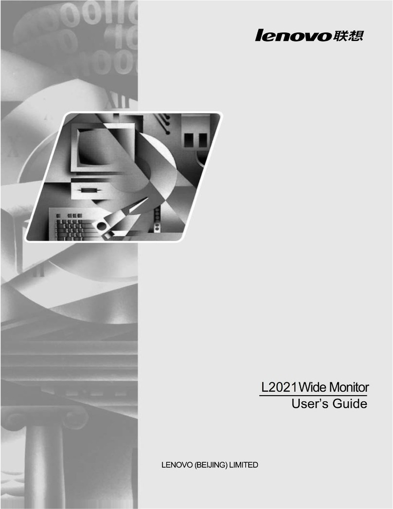 Lenovo ThinkVision L2021 User manual