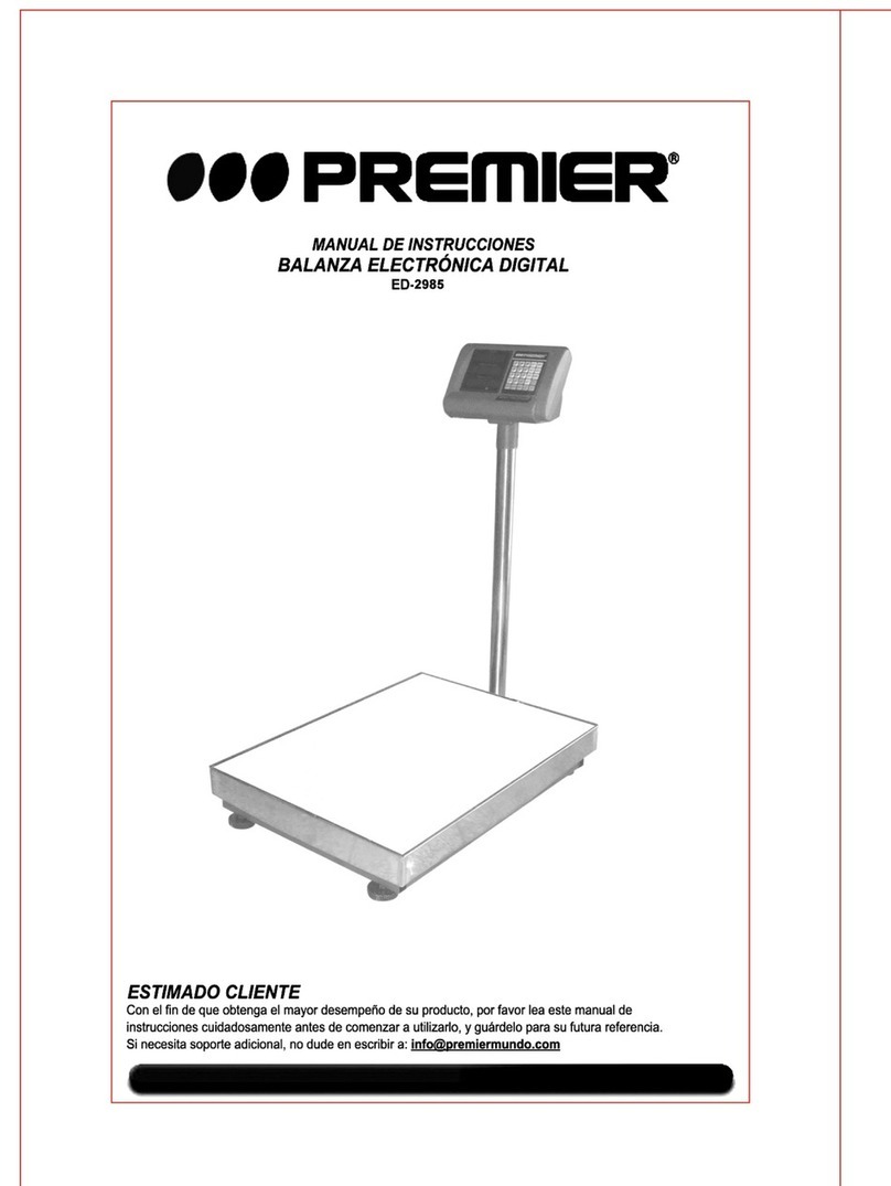 Premier ED-2985 User manual