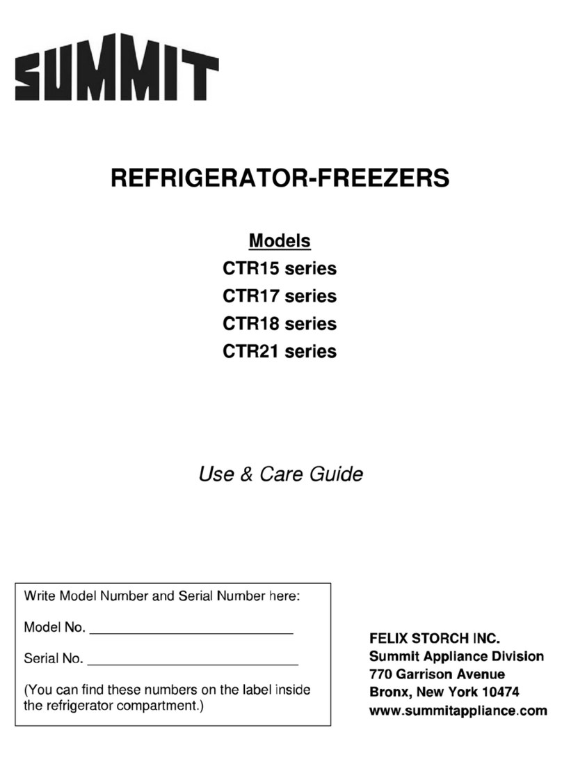 Summit CTR15 series User manual