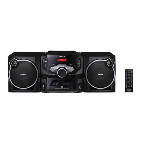Sony FH-SR1D User manual