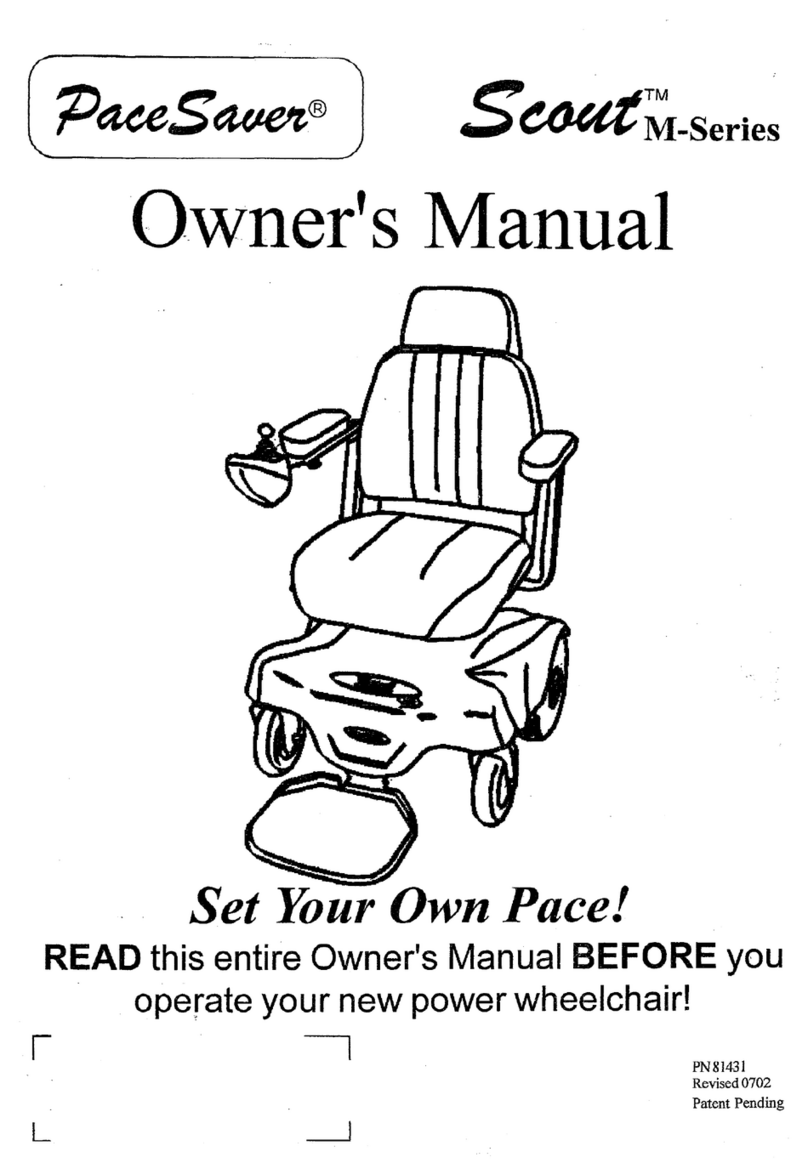 PaceSaver Scout M-300 owner's manual