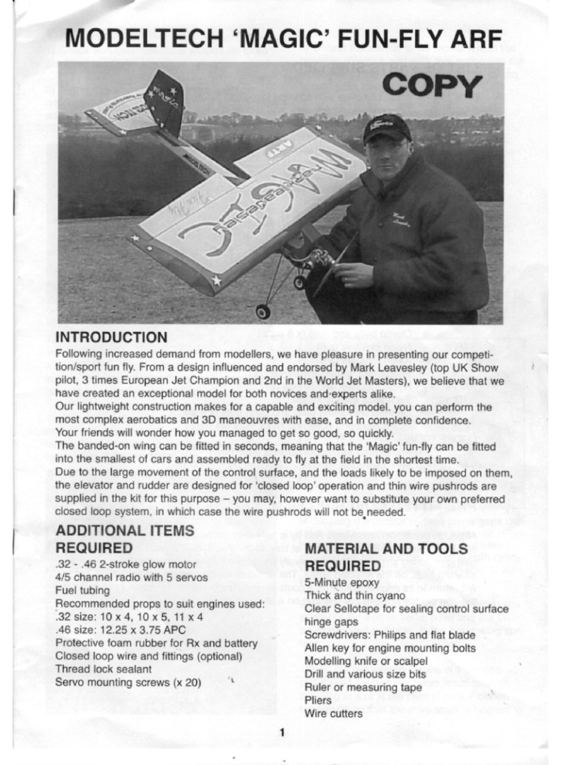 Modeltech Magic User manual