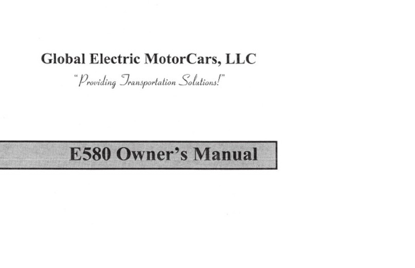 GEM E580 User manual
