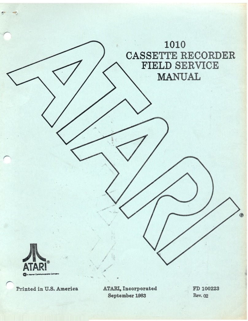 Atari 1010 Quick start guide