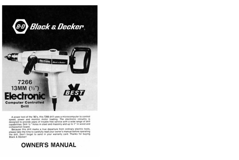 Black & Decker 7266 owner's manual