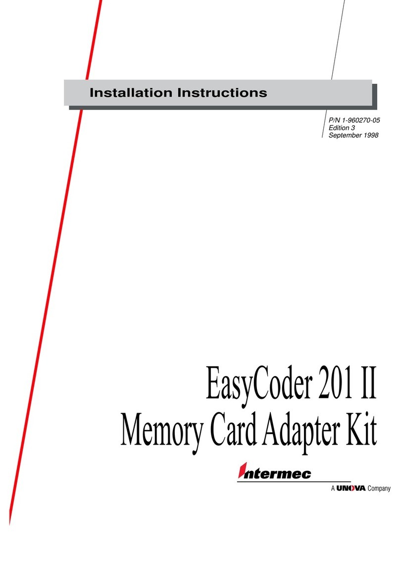 Intermec EasyCoder 201II User manual