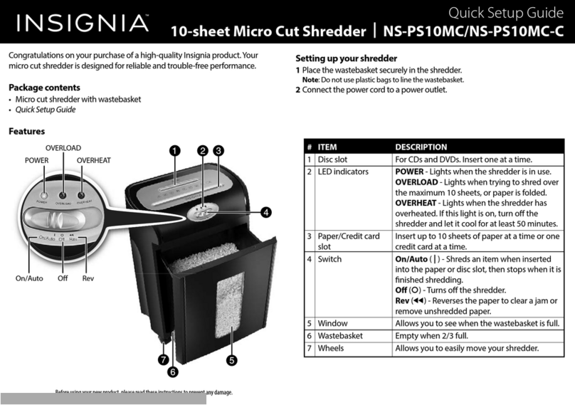 Insignia NS-PS10MC User manual