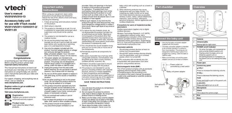 V-tech VM310 User manual
