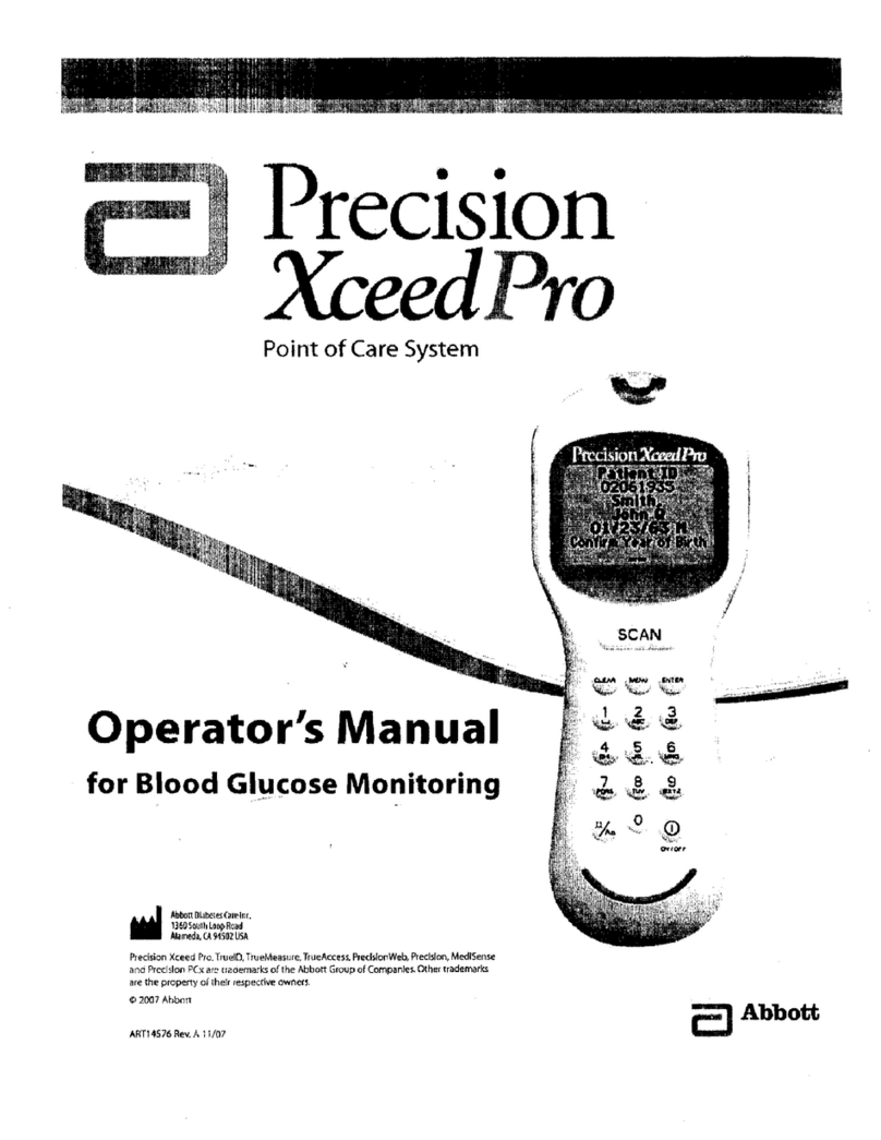 Precision Xceed Pro User manual