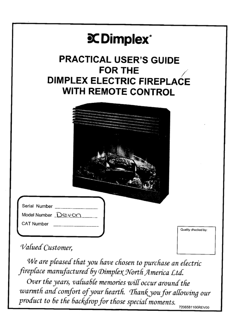 Dimplex Devon User manual